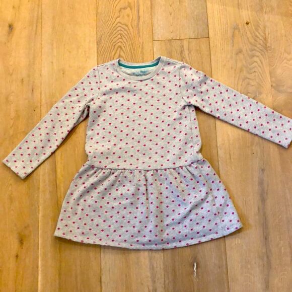 Mini Boden Gray Knit Girls dress - Picture 1 of 3